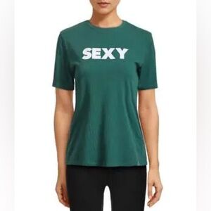 KULE Modern Sexy Forest Green Tee